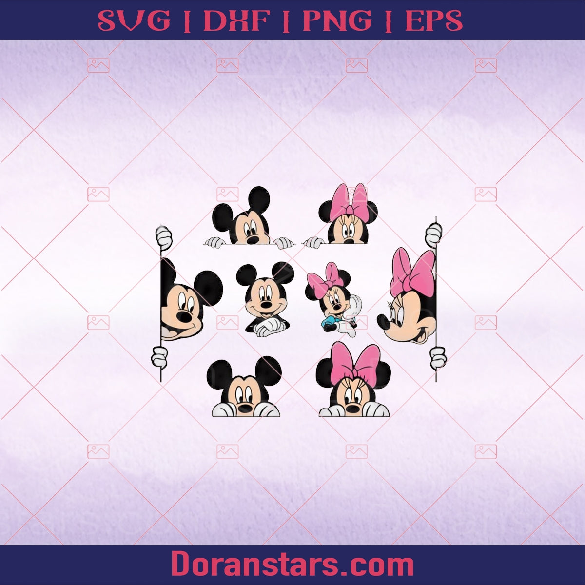 Mickey Mouse aviator glasses svg dxf, Minnie Mouse aviator glasses svg dxf, mickey minnie head svg dxf, Cricut svg dxf eps png, cut file