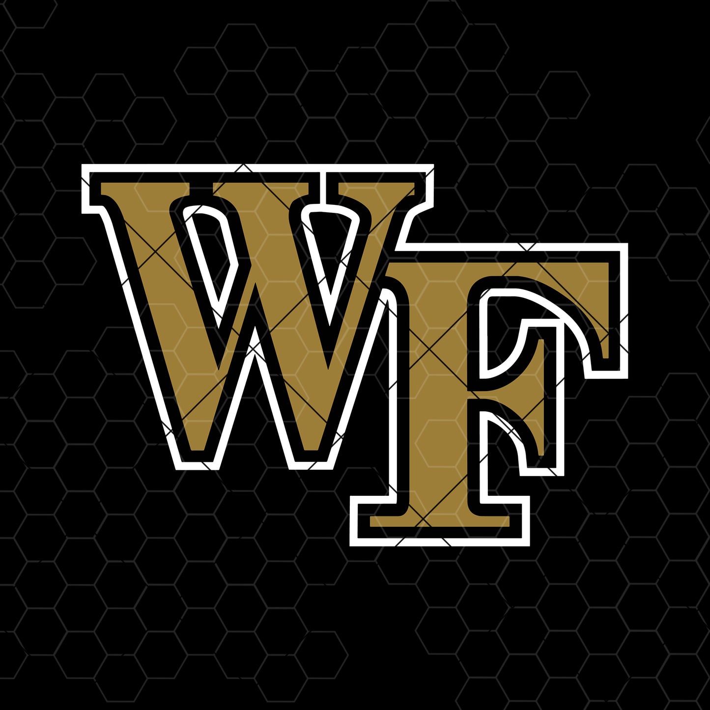 Wake Forest Digital Cut Files Svg, Dxf, Eps, Png, Cricut Vector, Digital Cut Files Download