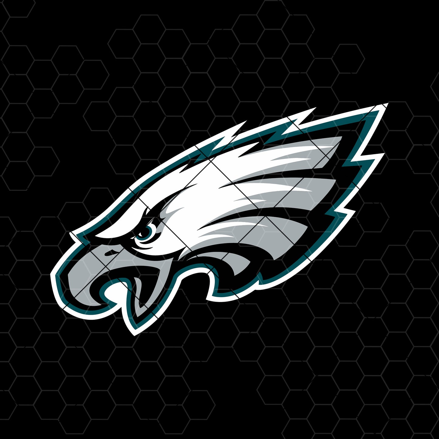 Philadelphia Eagles Digital Cut Files Svg, Dxf, Eps, Png, Cricut Vector, Digital Cut Files Download