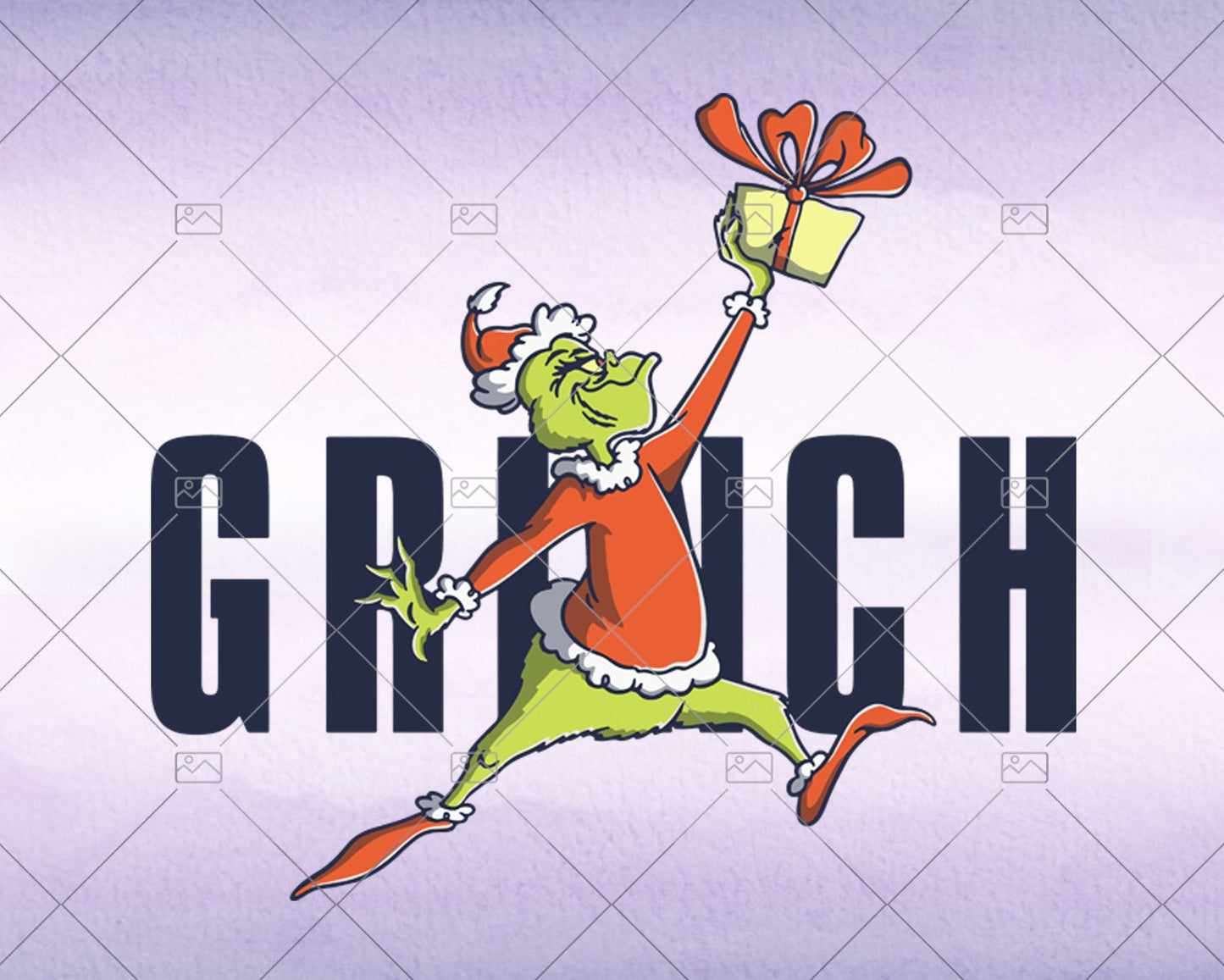 Air Grinch - Christmas Svg, Instant Download - Doranstars