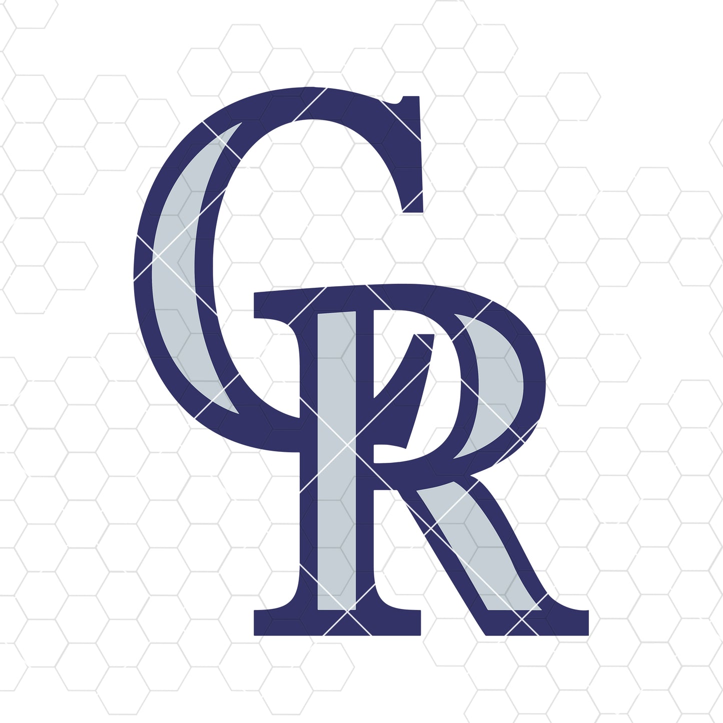 Colorado Rockies Digital Cut Files Svg, Dxf, Eps, Png, Cricut Vector, Digital Cut Files Download