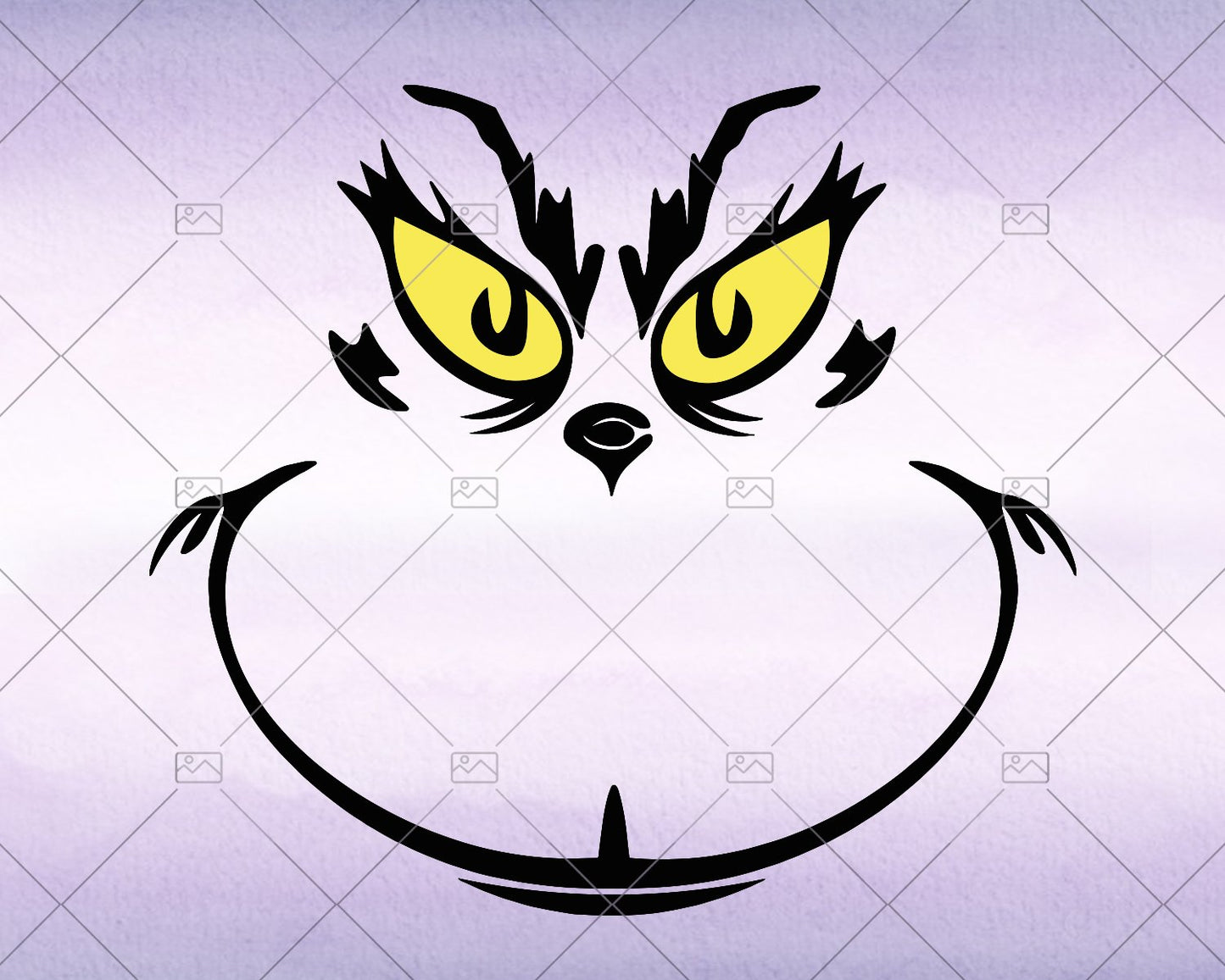 Grinch Face Svg, Instant Download - Doranstars