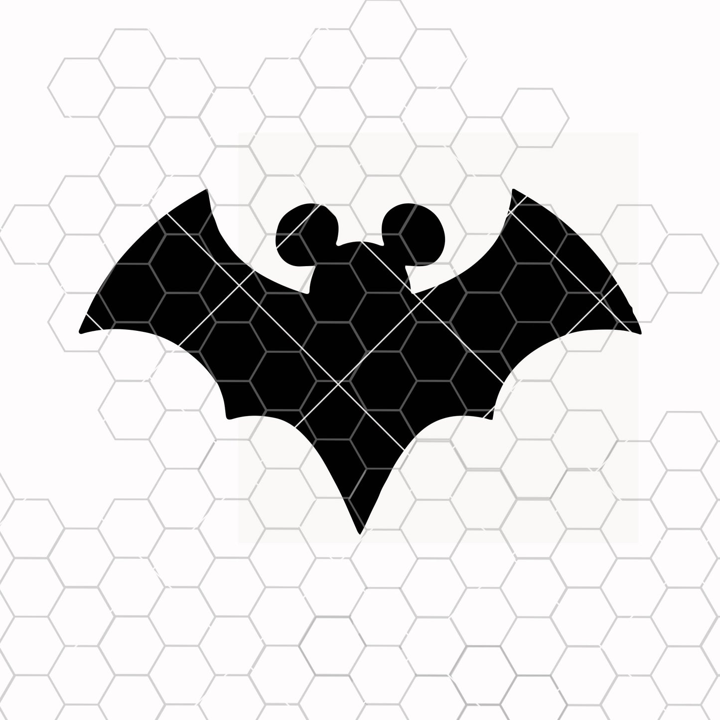 Halloween mickey mouse bat svg, disney svg, cut files for cricut silhouette, INSTANT DOWNLOAD