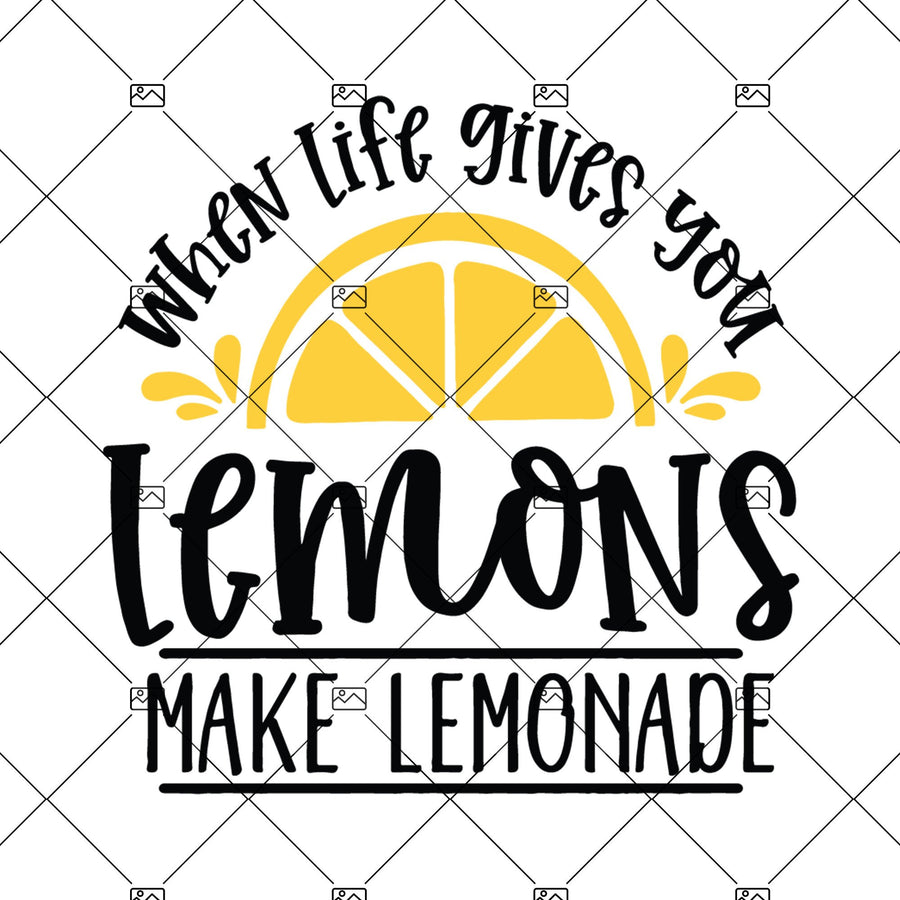 Lemonade Svg Cut File - Summer Svg - Lemons Svg - Make Lemonade Svg - Svg Eps Dxf Png