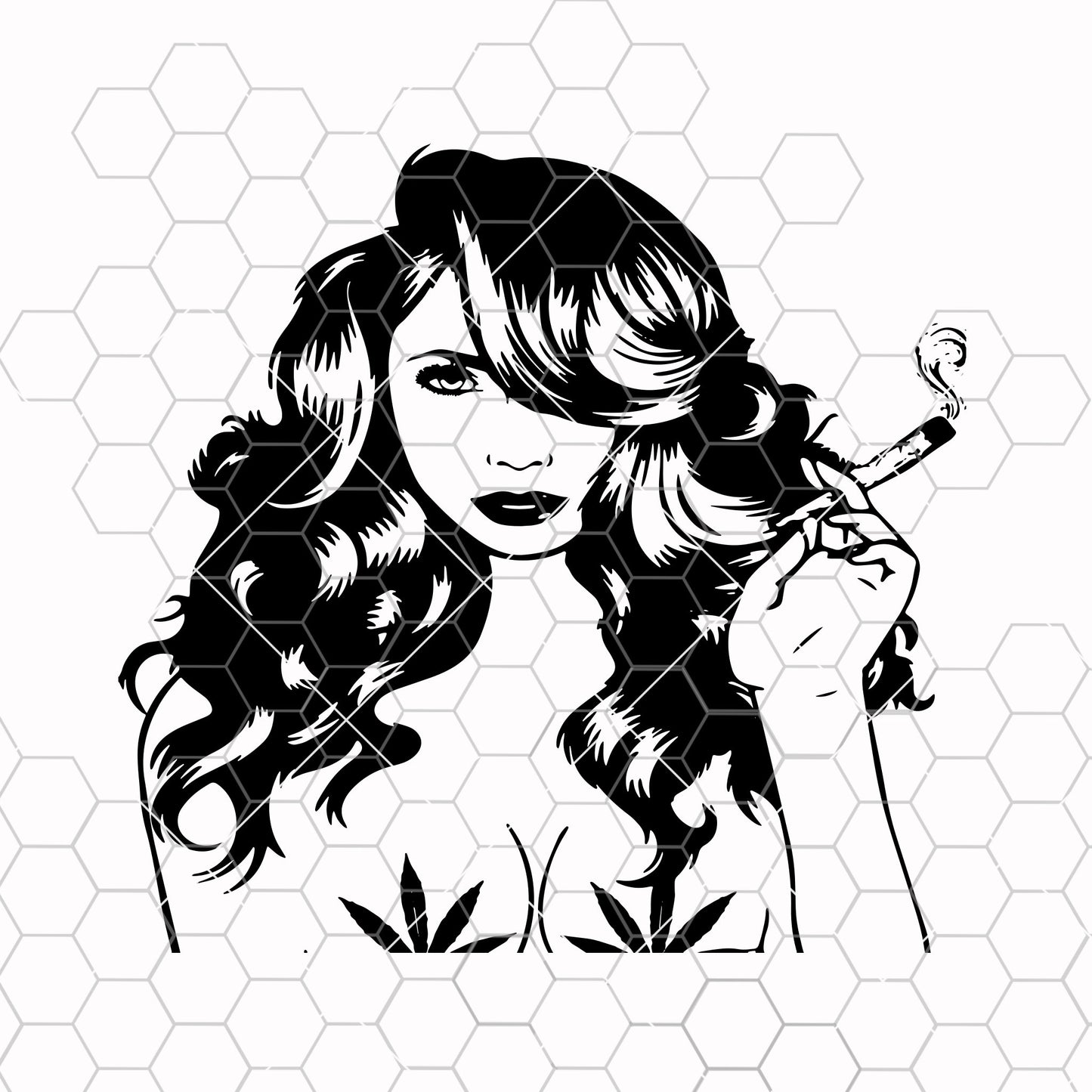 Pretty Weed Lady\Cannabis\Herbs\Png\Svg\High Life\Medical use\Marijuana