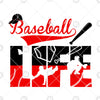 Baseball Life Digital Cut Files Svg, Dxf, Eps, Png, Cricut Vector, Digital Cut Files Download