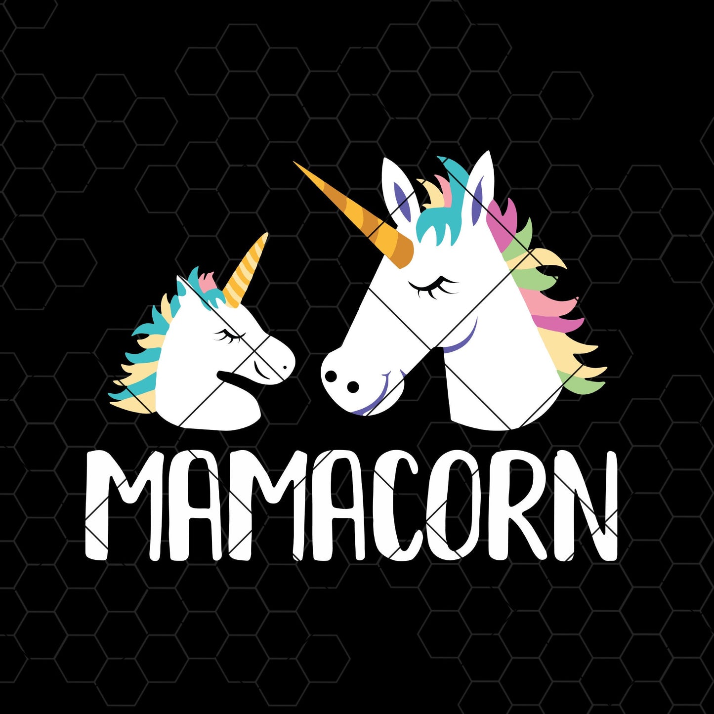 MamaCorn Digital Cut Files Svg, Dxf, Eps, Png, Cricut Vector, Digital Cut Files Download