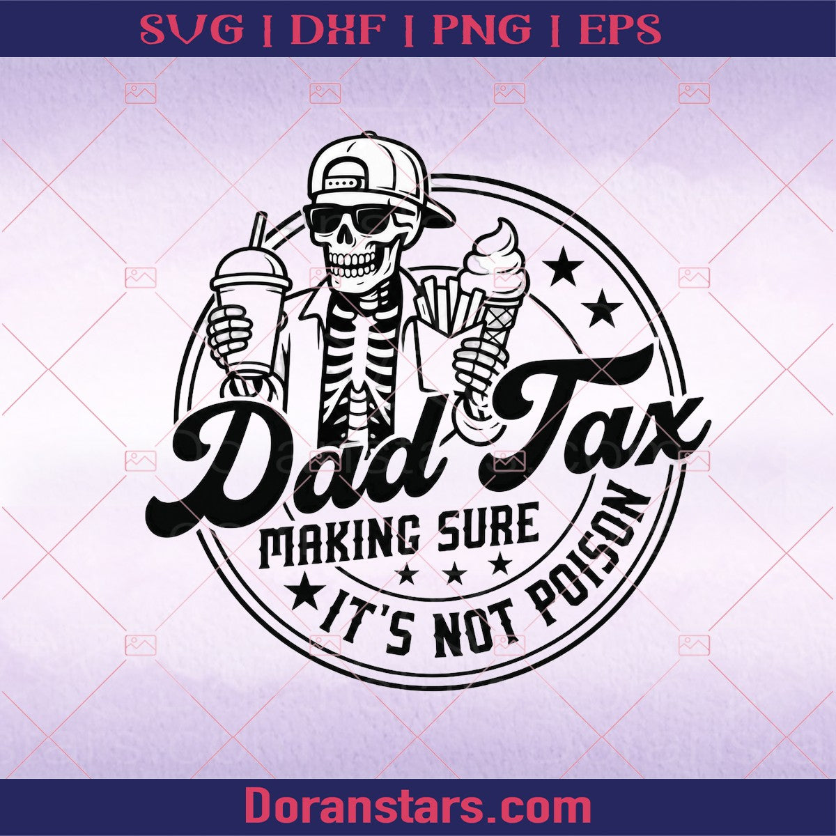 Dad Tax Shirt PNG Funny Dad Tax Tee Dad Tax Shirt PNG Fathers Day Gift