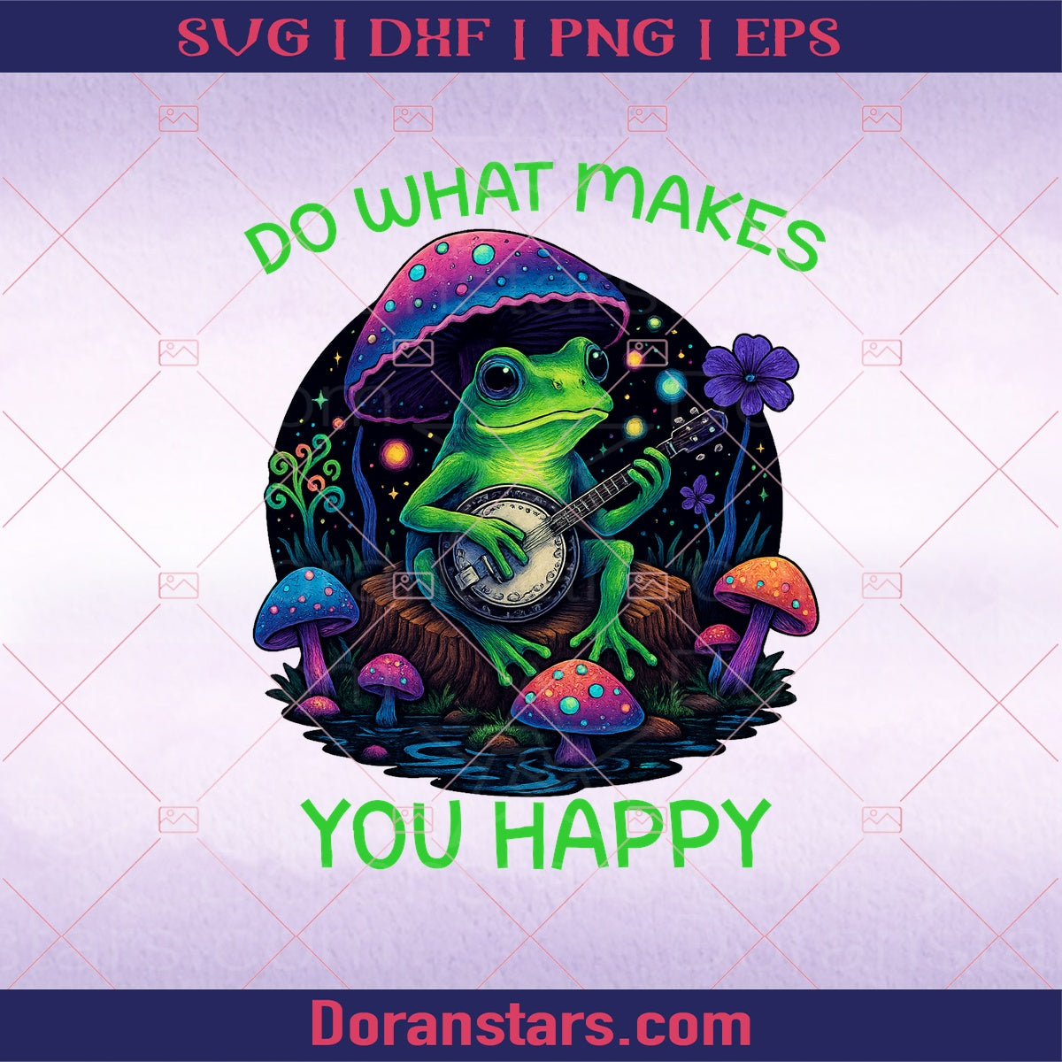 Do What Makes You Happy png digital download SVG Design cut file for Cricut & Silhouette by DoranStars