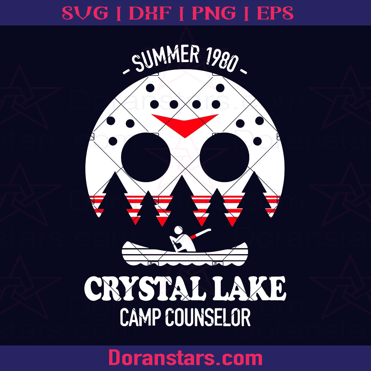 Friday 13 Jason Voorhees Crystal Lake svg halloween svg Halloween SVG cut file for Cricut & Silhouette by DoranStars