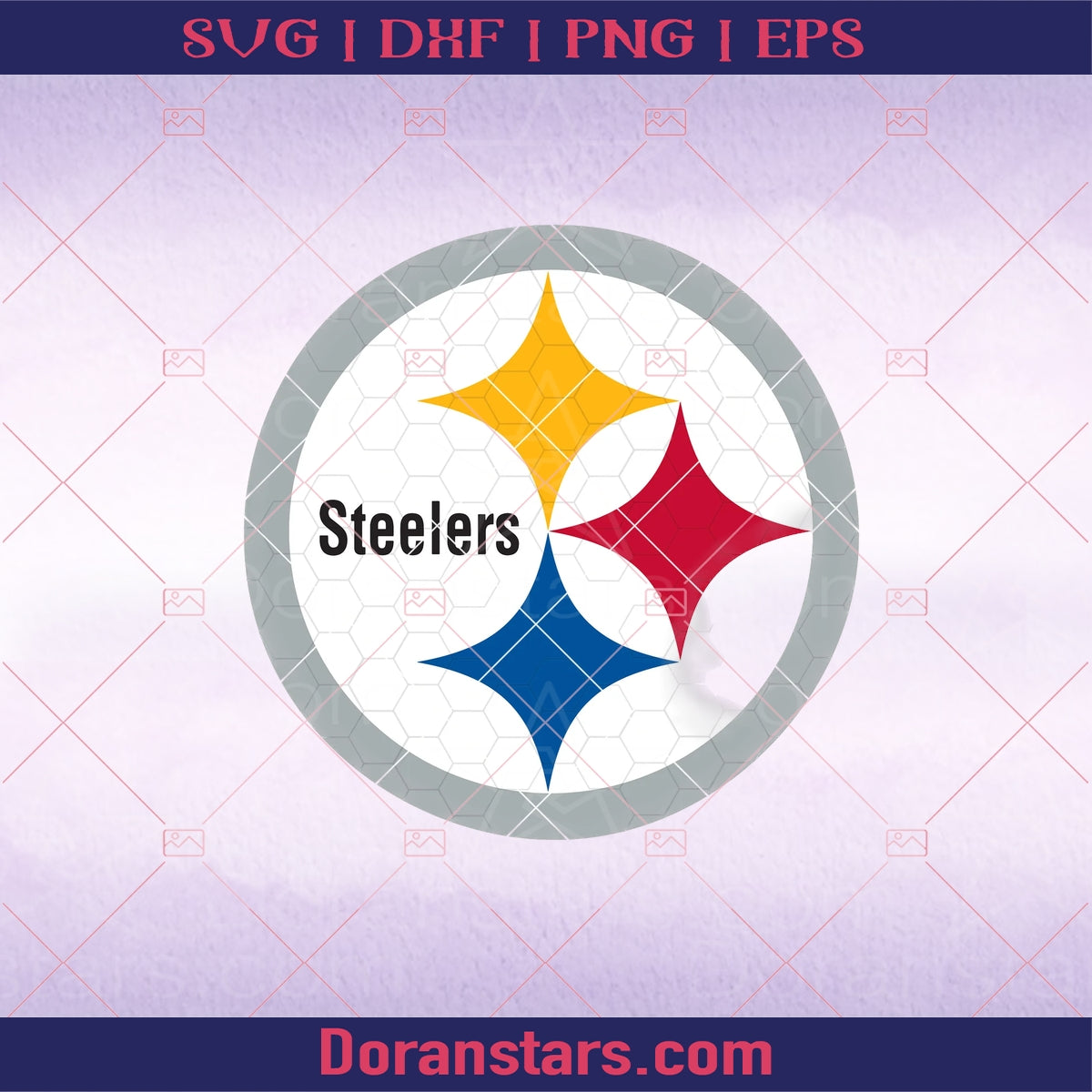 Pittsburgh Steelers SVG, Pittsburgh Steelers files, steelers logo, football, silhouette cameo, cricut, digital clipart, layers, png dxf ai