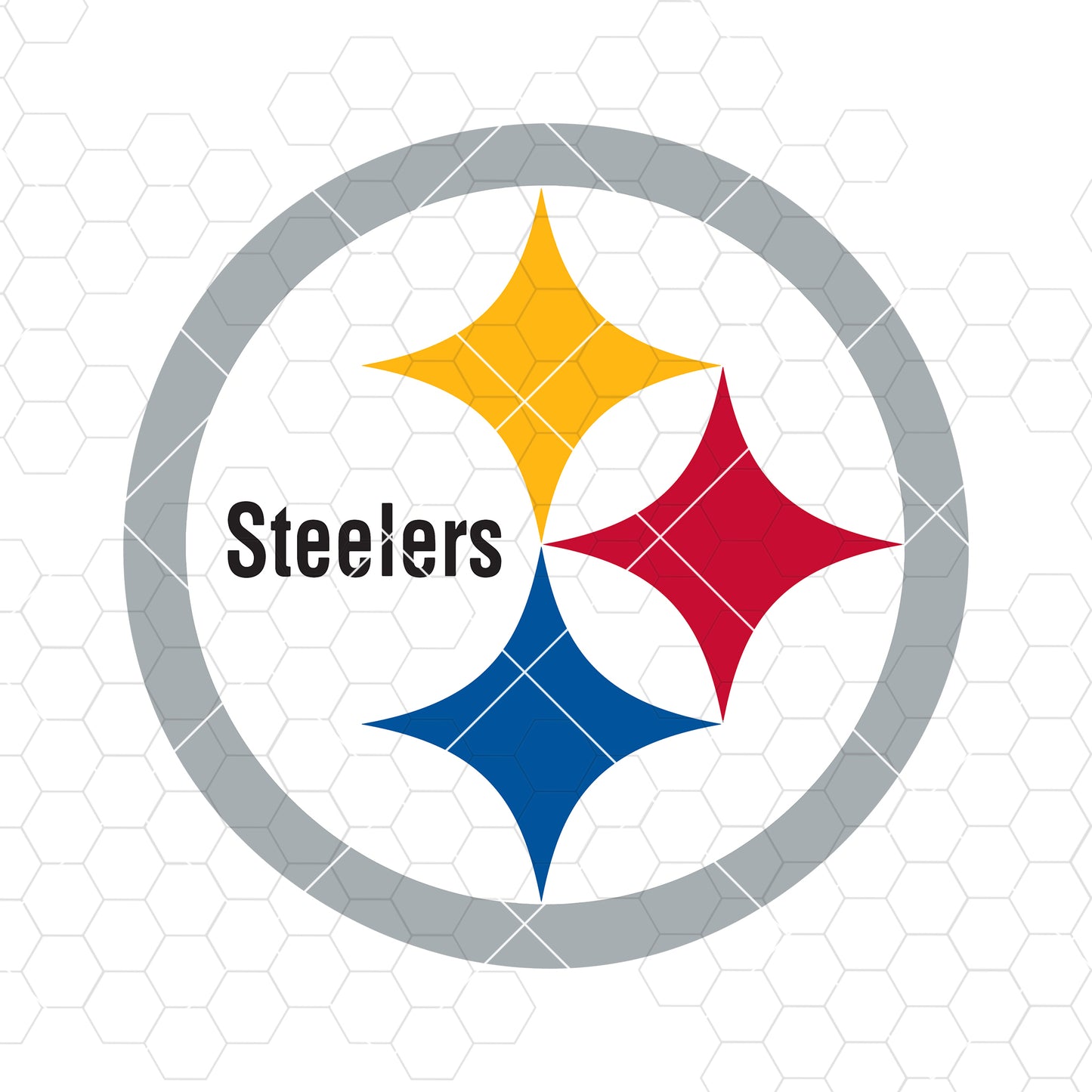 Pittsburgh Steelers SVG, Pittsburgh Steelers files, steelers logo, football, silhouette cameo, cricut, digital clipart, layers, png dxf ai
