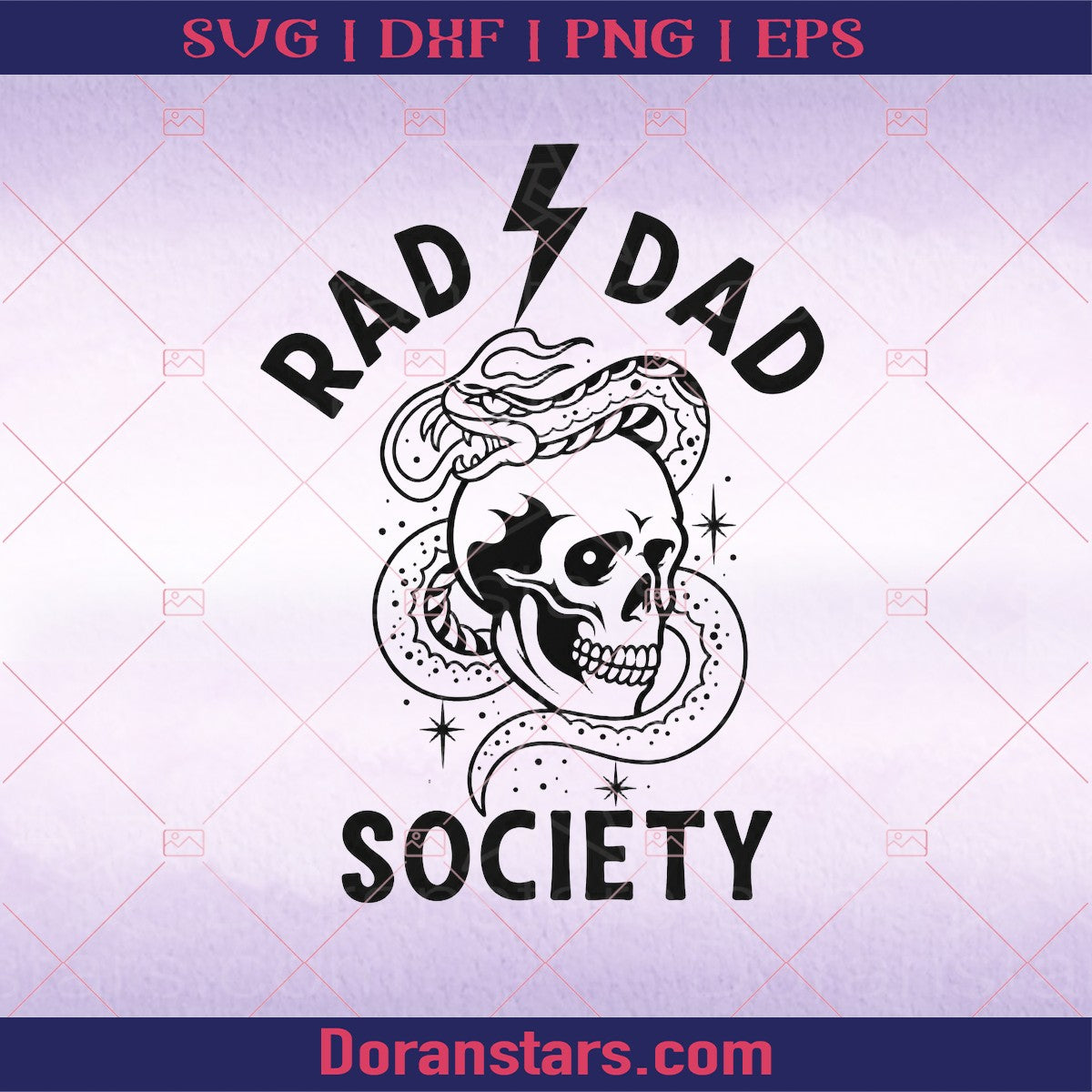 Rad Dad Society T-Shirt Cool Dad Club Dad Life Tee First Fathers Day Present