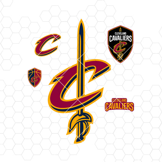 Cleveland Cavaliers SVG Design cut file for Cricut & Silhouette by DoranStars