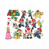 Super Mario Digital Cut Files Svg, Dxf, Eps, Png, Cricut Vector, Digital Cut Files Download