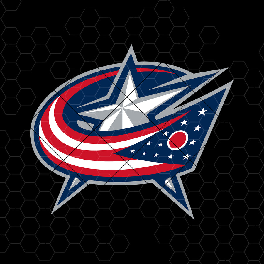 Columbus Blue Jackets Digital Cut Files Svg, Dxf, Eps, Png, Cricut Vector, Digital Cut Files Download