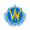 Santa Cruz Warriors Digital Cut Files Svg, Dxf, Eps, Png, Cricut Vector, Digital Cut Files Download