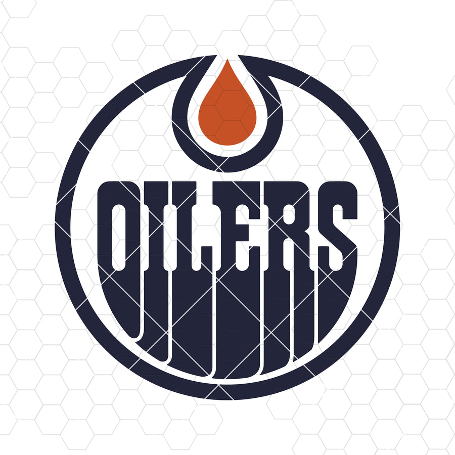 Edmonton Oilers Digital Cut Files Svg, Dxf, Eps, Png, Cricut Vector, Digital Cut Files Download