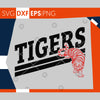 Tigers SVG, Football SVG, Tigers T-shirt Design,Tigers Baseball, Tigers Basketball Cricut Cut Files, Silhouette Cut Files, SVG Cut Files