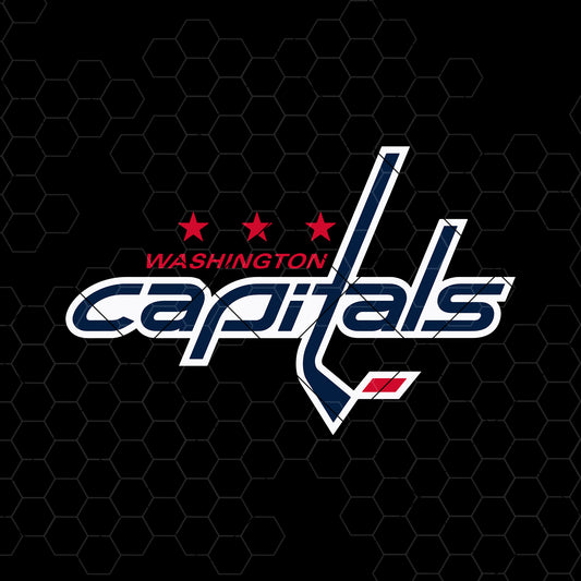 Washington Capitals Digital Cut Files Svg, Dxf, Eps, Png, Cricut Vector, Digital Cut Files Download