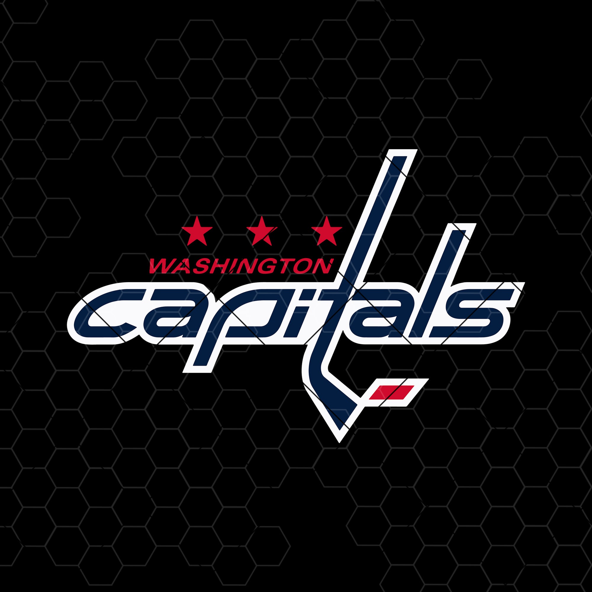 Washington Capitals Digital Cut Files Svg, Dxf, Eps, Png, Cricut Vector ...