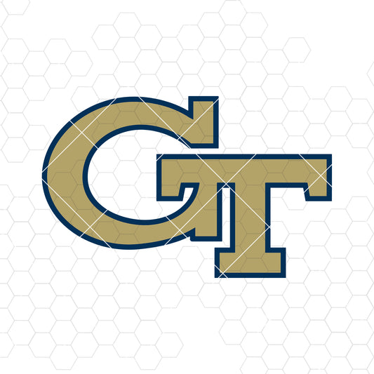 Georgia Tech Digital Cut Files Svg, Dxf, Eps, Png, Cricut Vector, Digital Cut Files Download