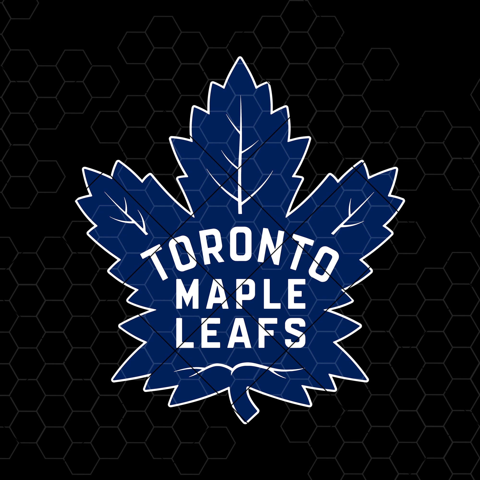 Toronto Maple Leafs Digital Cut Files Svg, Dxf, Eps, Png, Cricut Vector ...