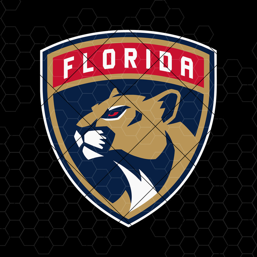 Florida Panthers Digital Cut Files Svg, Dxf, Eps, Png, Cricut Vector, Digital Cut Files Download