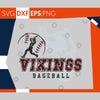 Vikings SVG, Baseball SVG, Grunge Vikings Baseball Design, Distressed Svg , Cricut Cut Files, Silhouette Cut Files, SVG Cutting Files