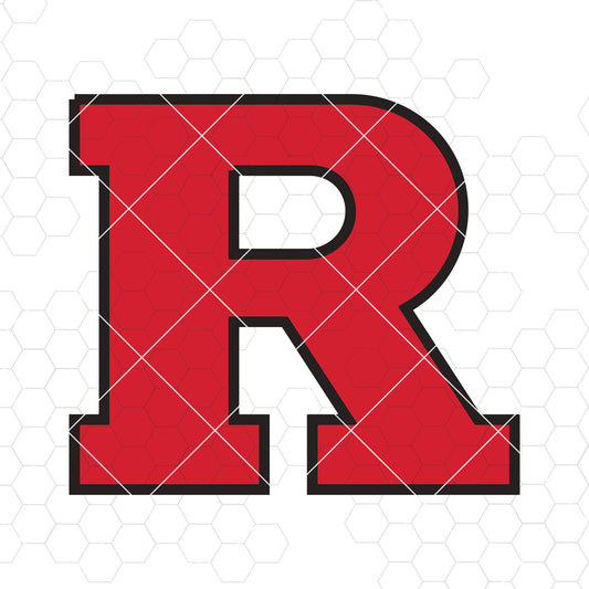 Rutgers Digital Cut Files Svg, Dxf, Eps, Png, Cricut Vector, Digital Cut Files Download