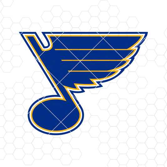 St. Louis Blues Digital Cut Files Svg, Dxf, Eps, Png, Cricut Vector, Digital Cut Files Download