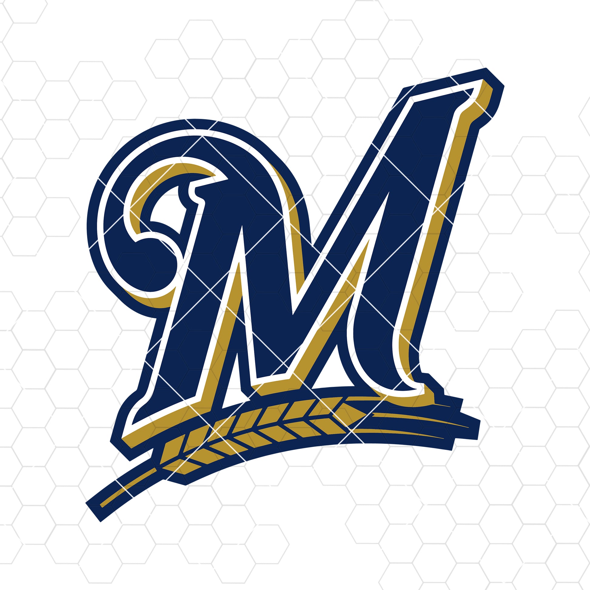 Milwaukee Brewers Digital Cut Files Svg, Dxf, Eps, Png, Cricut Vector, Digital Cut Files Download
