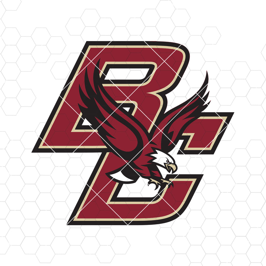 Boston College Digital Cut Files Svg, Dxf, Eps, Png, Cricut Vector, Digital Cut Files Download