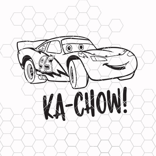 Ka chow svg, Cars svg, Lightning Mcqueen svg, Funny svg, Disney SVG, Cars cut file, Disney quote svg, Fast cars svg, Car svg
