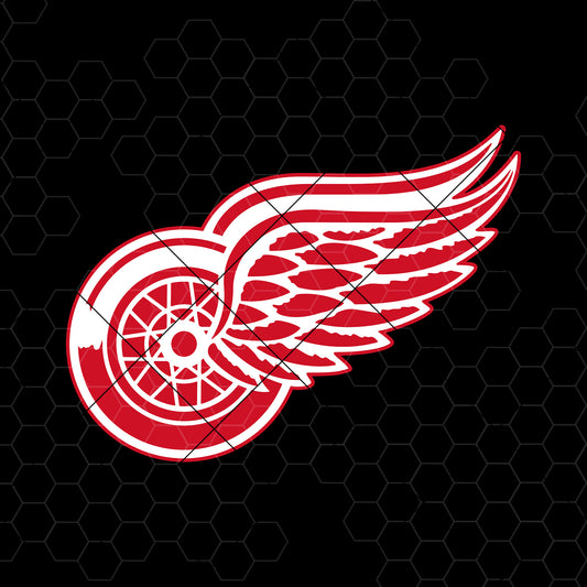 Detroit Red Wings Digital Cut Files Svg, Dxf, Eps, Png, Cricut Vector, Digital Cut Files Download