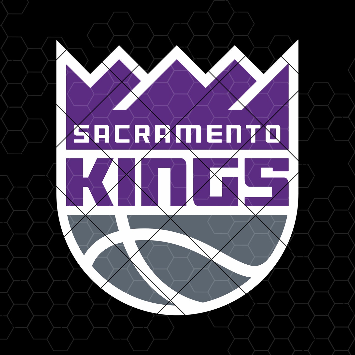 Sacramento Kings Digital Cut Files Svg, Dxf, Eps, Png, Cricut Vector, Digital Cut Files Download