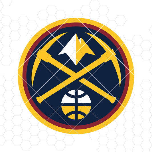 Denver Nuggets Digital Cut Files Svg, Dxf, Eps, Png, Cricut Vector, Digital Cut Files Download