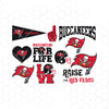 Tampa Bay Buccaneers SVG, Tampa Bay Buccaneers files, buccaneers logo, football, silhouette cameo, cricut, digital clipart, layers, png dxf
