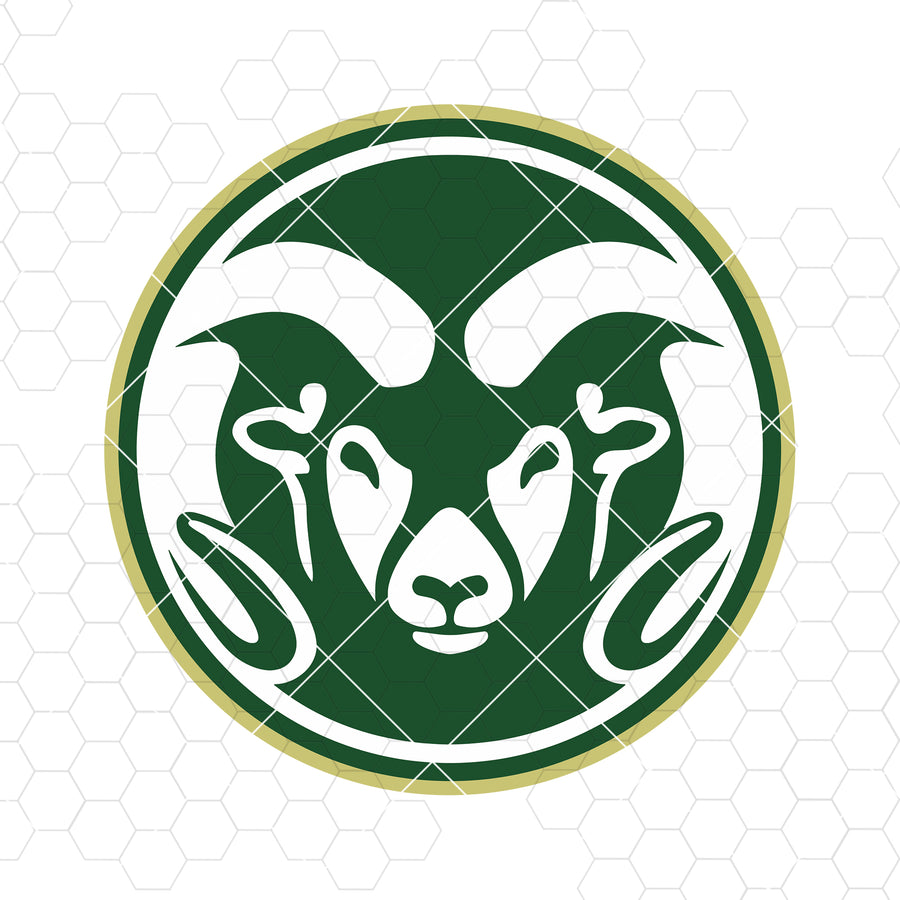 Colorado State Rams Digital Cut Files Svg, Dxf, Eps, Png, Cricut Vector, Digital Cut Files Download