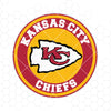 Kansas City Chiefs Circle Logo Digital Cut Files Svg, Dxf, Eps, Png, Cricut Vector, Digital Cut Files Download