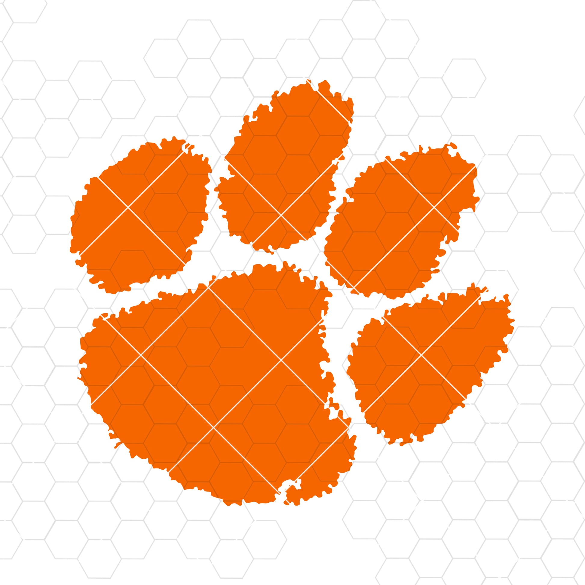 Clemson SVG Design cut file for Cricut & Silhouette by DoranStars