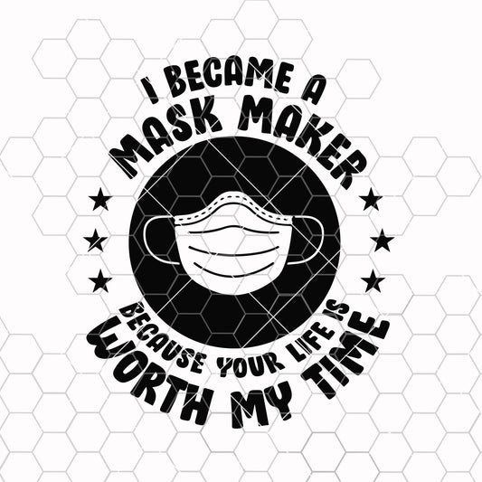 I became a mak maker seamstress SVG Design cut file for Cricut & Silhouette by DoranStars
