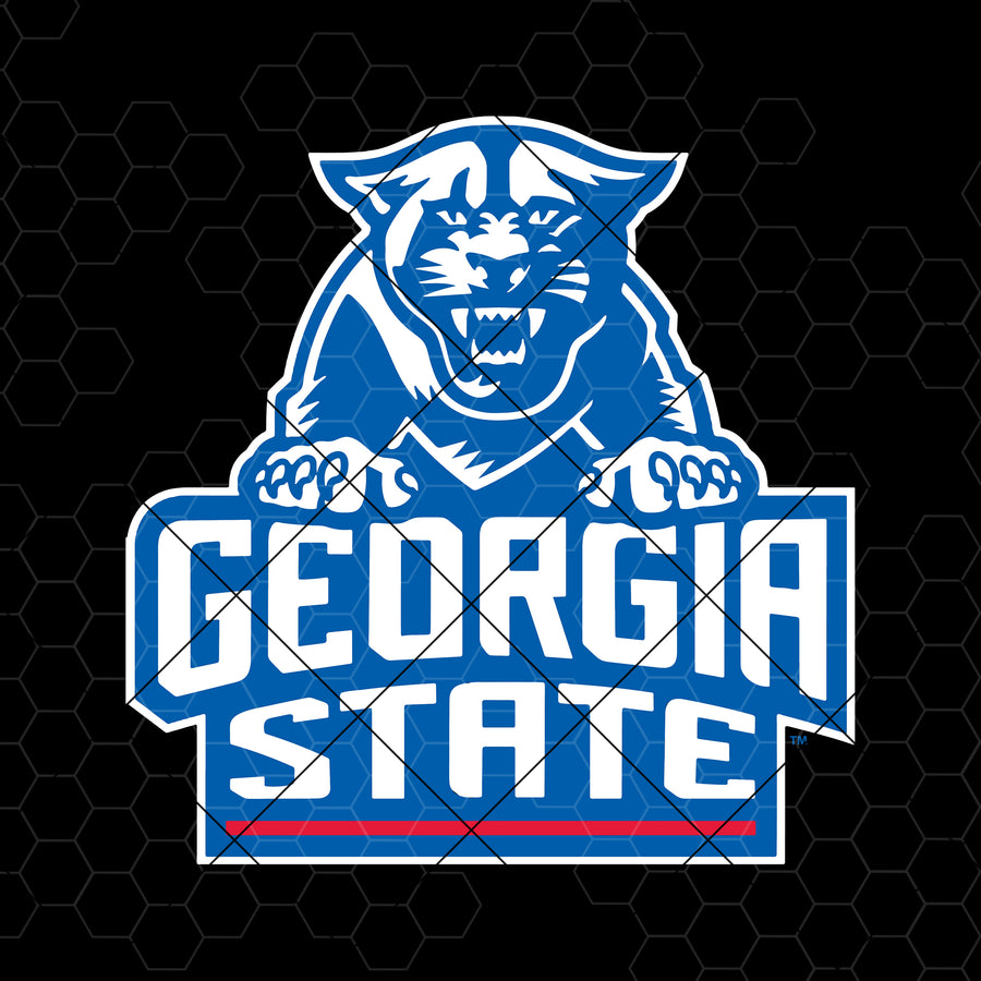 Georgia State Panthers Digital Cut Files Svg, Dxf, Eps, Png, Cricut Vector, Digital Cut Files Download