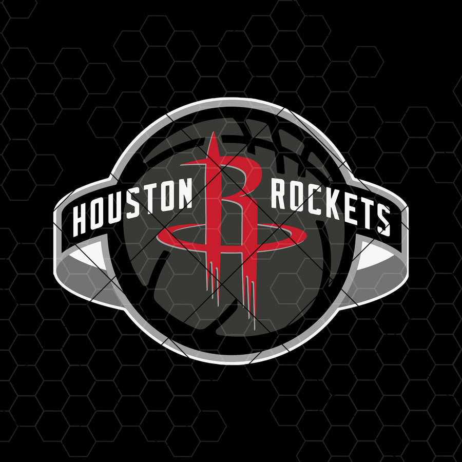 Houston Rockets Digital Cut Files Svg, Dxf, Eps, Png, Cricut Vector, Digital Cut Files Download