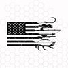 Hunting and fishing american flag svg. american flag design for t shirts. hunting fishing flag svg design for coffee cups decals cricut svg.