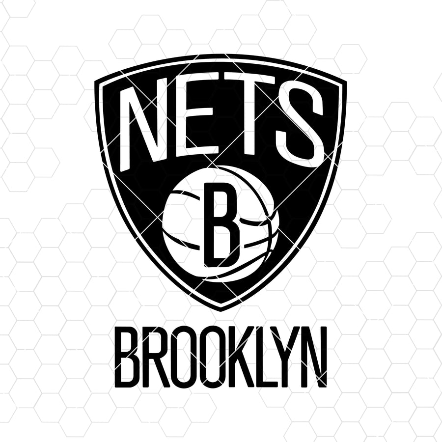 Brooklyn Nets Digital Cut Files Svg, Dxf, Eps, Png, Cricut Vector, Digital Cut Files Download