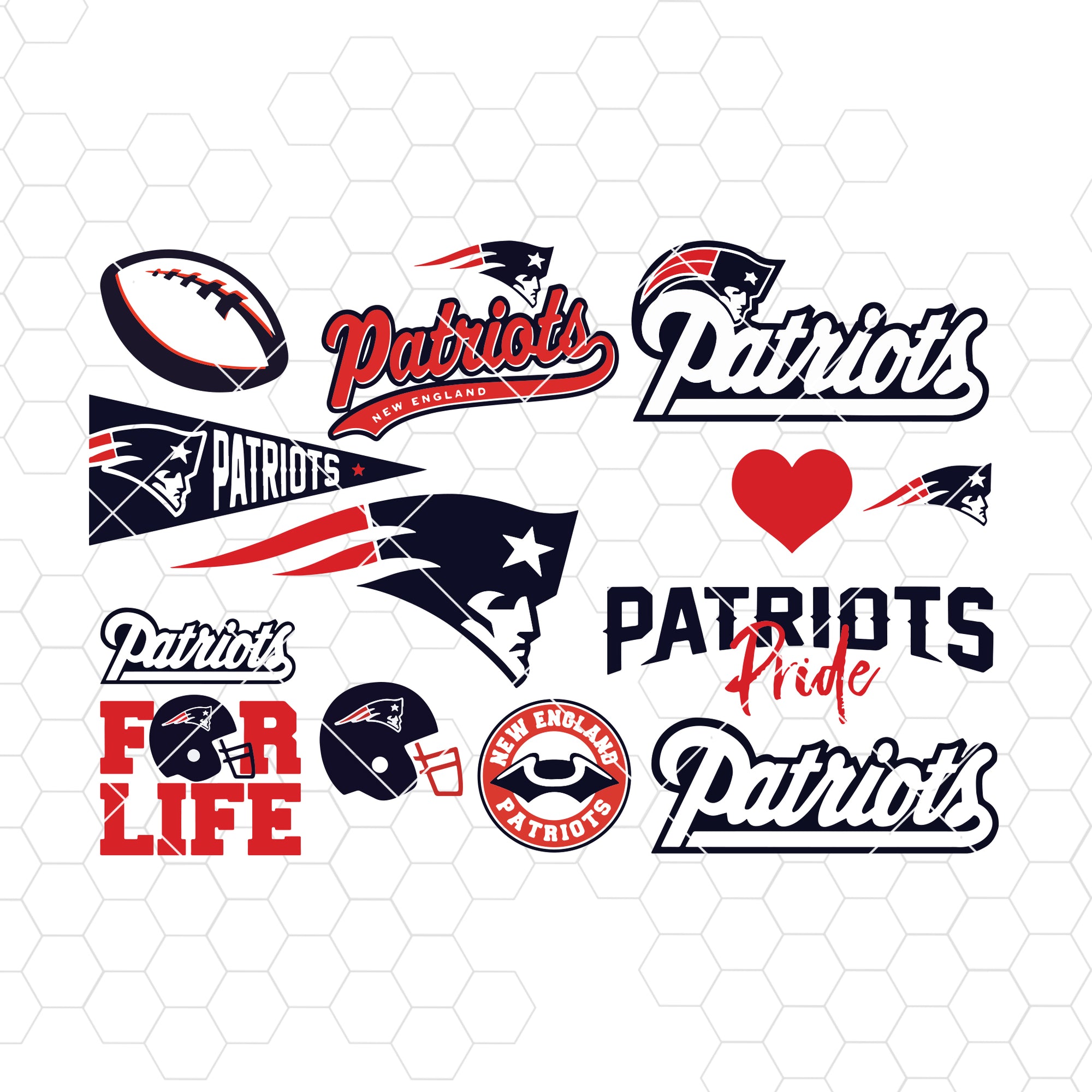 New England Patriots Printable Logo NFL New England Patriots Posters