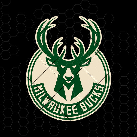 Milwaukee Bucks Digital Cut Files Svg, Dxf, Eps, Png, Cricut Vector, Digital Cut Files Download