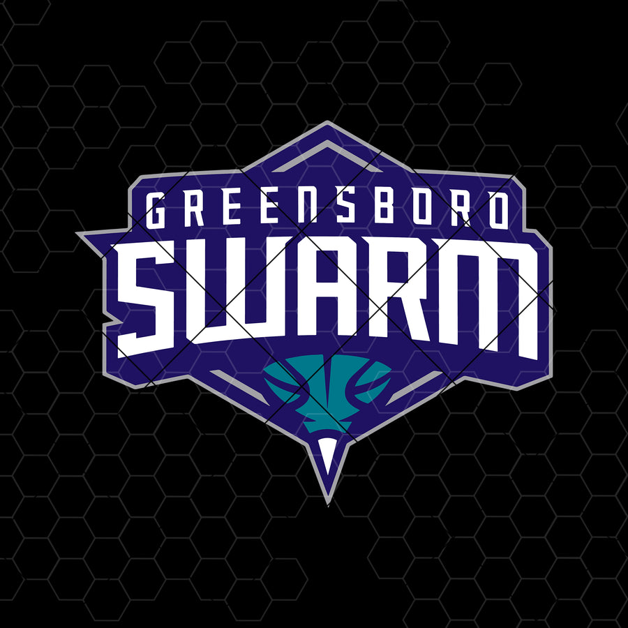 GreensBoro Swarm Digital Cut Files Svg, Dxf, Eps, Png, Cricut Vector, Digital Cut Files Download