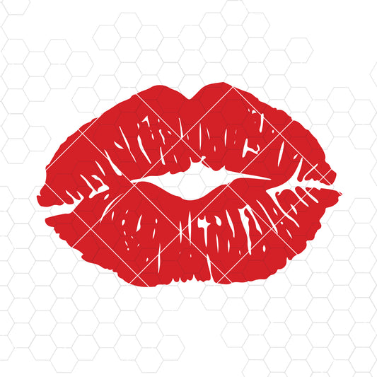 Kiss Svg Valentines day svg for Valentine svg files for Cricut Distressed Svg files for Silhouette Cameo Lips Svg Grunge Svg